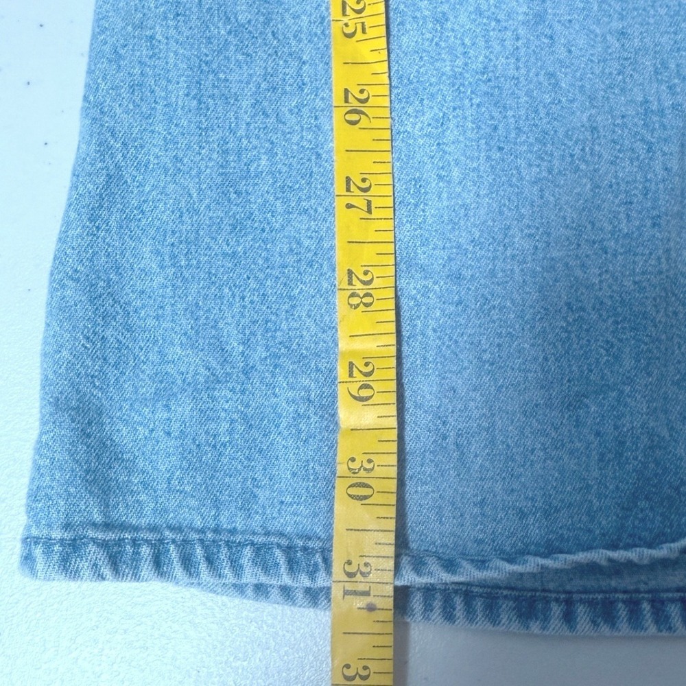 Vintage Squeeze‎ Jeans Overall Dress Women M Denim Y2K 90s Cottagecore Farmcore - Picture 3 of 9